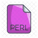 Perl Codigo Archivo Icono