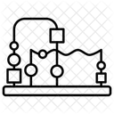 Perlenlabyrinth Spielzeug  Symbol