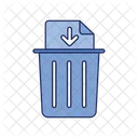 Permanent Delete Data  Icon