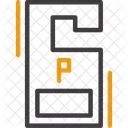 Permiso De Estacionamiento Autorizado Pase Icon
