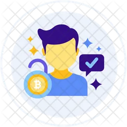 Permissioned blockchain  Icon