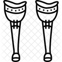 Perna de pau  Ícone