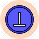 Perpendicular  Icon