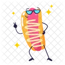 Hot dog  Icono