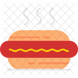 Hot dog  Icono