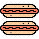 Hot dog  Icono