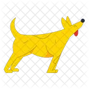 Perro Icono