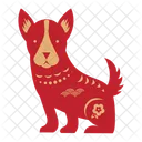 Perro Signo Zodiacal Zodics Chinos Icono