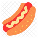 Hot dog  Icono