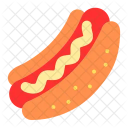 Hot dog  Icono