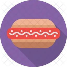 Hot dog  Icono