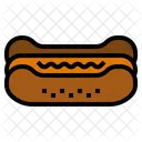 Hot dog  Icono