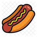 Hot dog  Icono