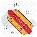 Hot dog  Icono