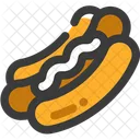 Hot dog  Icono