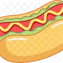 Hot dog  Icono