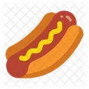 Hot dog  Icono