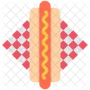 Hot dog  Icono