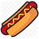 Hot dog  Icono