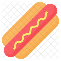 Hot dog  Icono