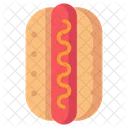 Hot dog  Icono