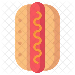 Hot dog  Icono