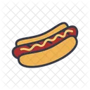 Hot dog  Icono