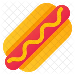 Hot dog  Icono