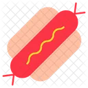 Hot dog  Icono