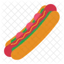 Hot dog  Icono