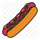 Hot dog  Icono