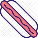 Hot dog  Icono