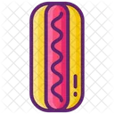 Hot dog  Icono