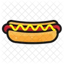 Hot dog  Icono