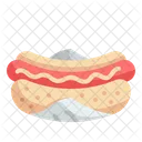 Hot dog  Icono