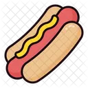 Hot dog  Icono