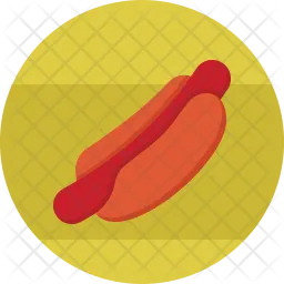 Hot dog  Icono