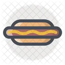 Hot dog  Icono