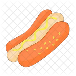 Hot dog  Icono