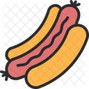 Hot dog  Icono