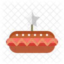 Hot dog  Icono