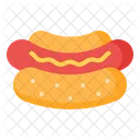 Hot dog  Icono