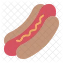 Hot dog  Icono