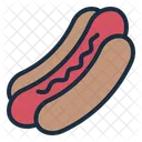 Hot dog  Icono