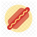 Hot dog  Icono