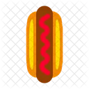 Hot dog  Icono