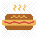 Hot dog  Icono