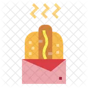 Hot dog  Icono