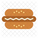 Hot dog  Icono