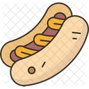 Hot dog  Icono